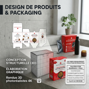 DESIGN DE PRODUITS & PACKAGING
