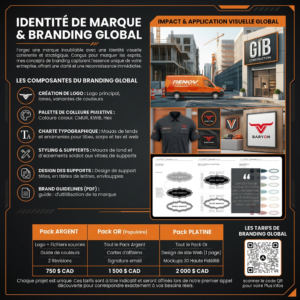 IDENTITÉ DE MARQUE & BRANDING GLOBAL
