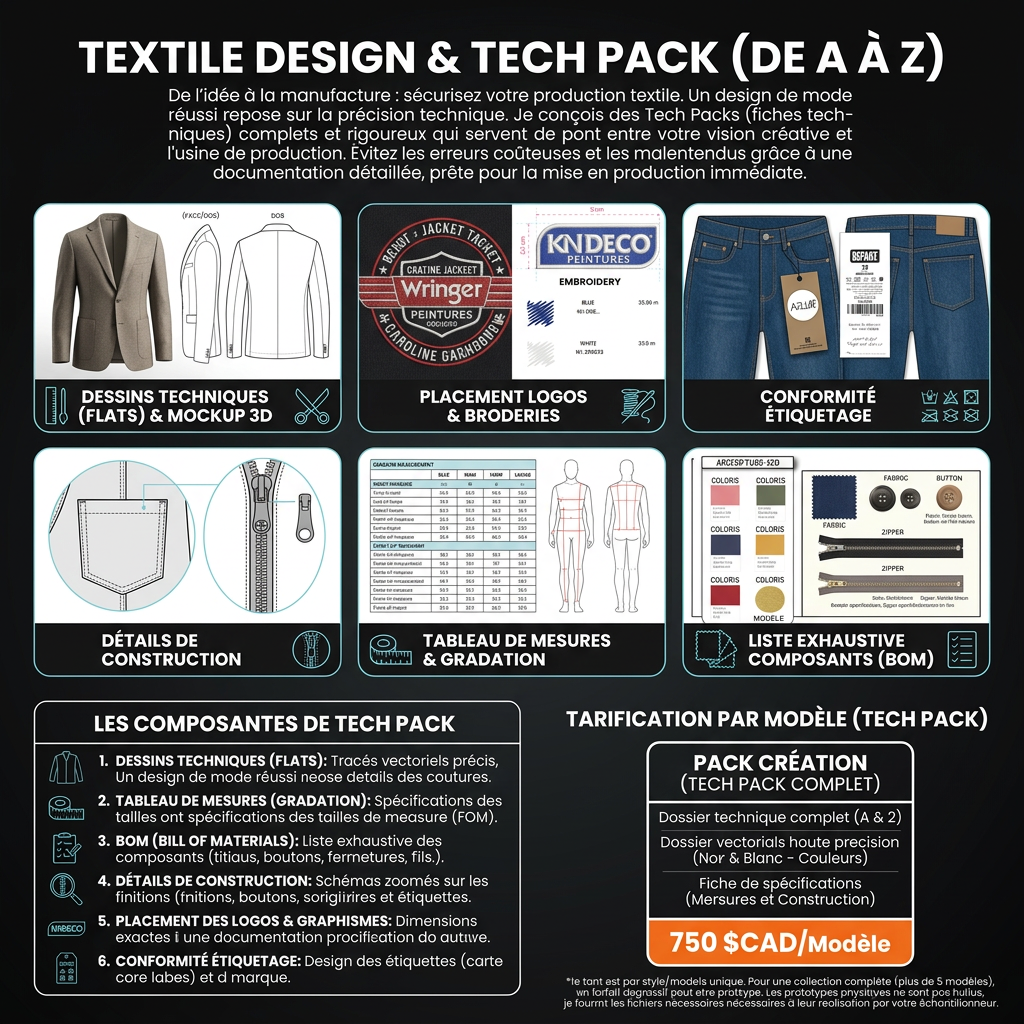 TEXTILE DESIGN & TECH PACK (DE A À Z)