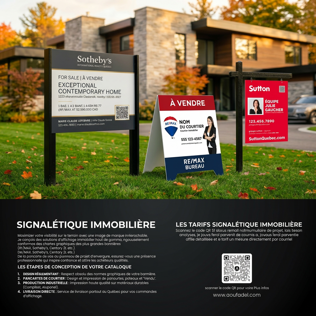 SIGNALÉTIQUE IMMOBILIÈRE